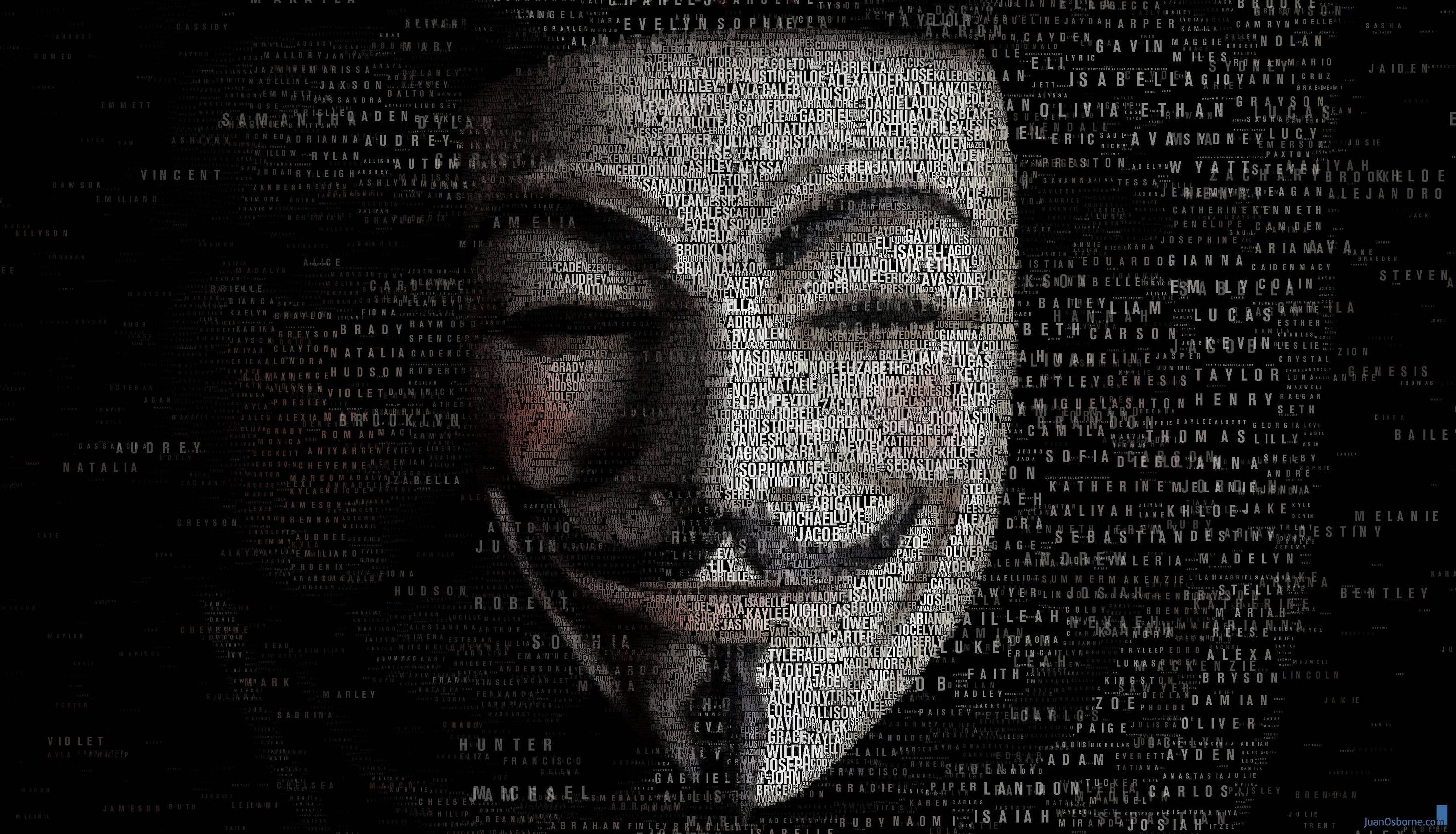 Anonymous Mask Wallpaper 