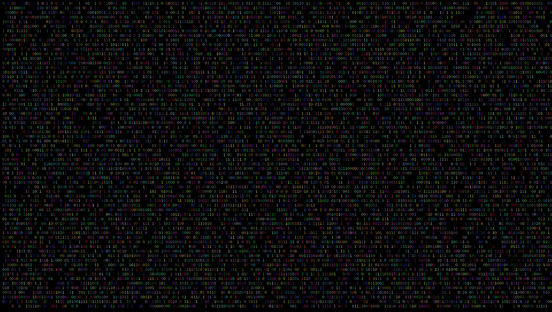 Binary Code Desktop Wallpaper 