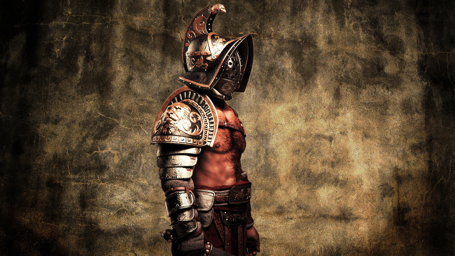 Gladiator Mask Background Wallpaper 21884 - Baltana