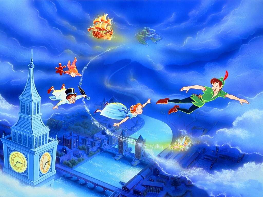 Peter Pan Disney Desktop Wallpaper 