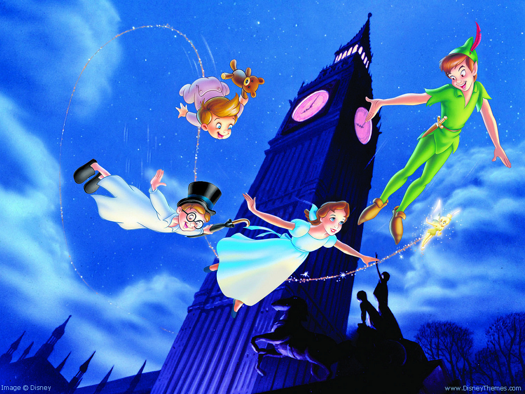 Peter Pan Disney HD Background Wallpaper 