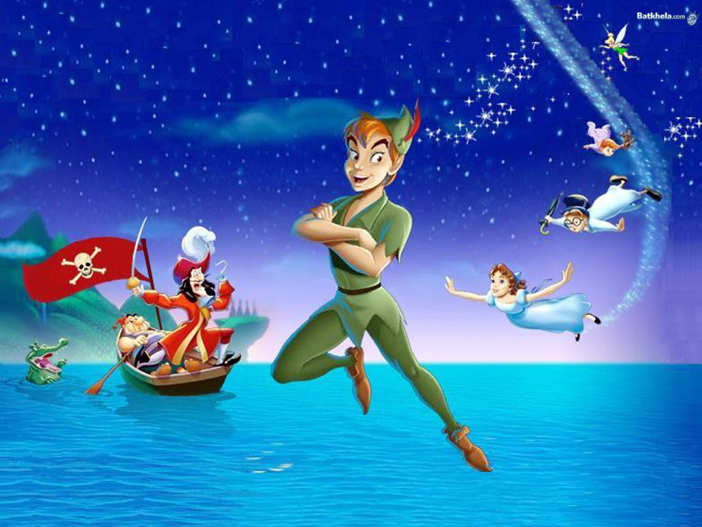 Peter Pan Disney HD Desktop Wallpaper 