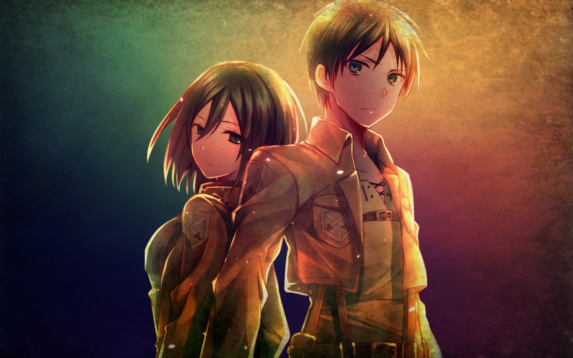 Mikasa And Eren Widescreen Wallpapers.