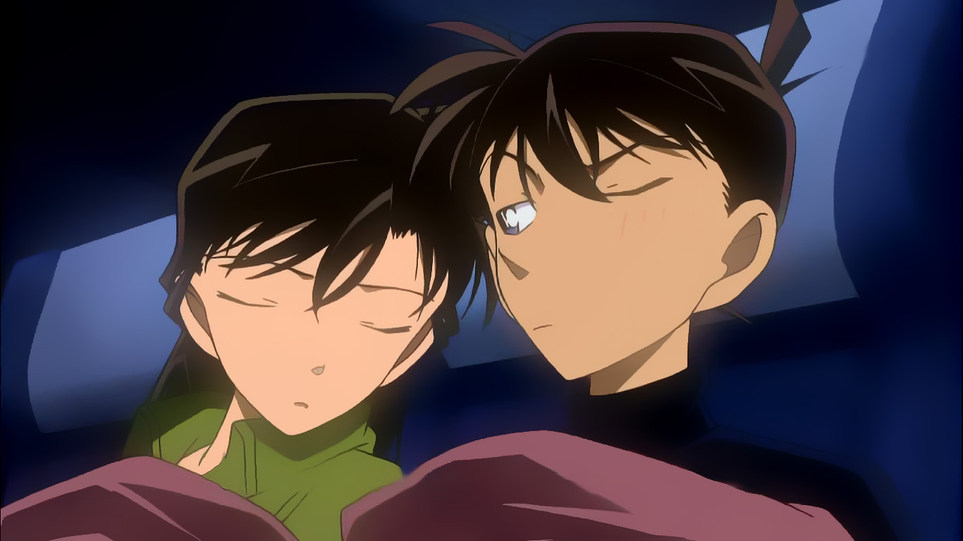 Ran And Shinichi HD Desktop Wallpaper 26448 - Baltana - Detective Conan Ran Finds Out Conan Is Shinichi