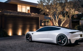 Tesla Roadster Wallpaper 44797