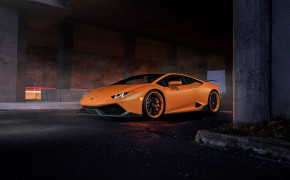 Lamborghini Huracan LP610 4 Orange Wallpaper 09929