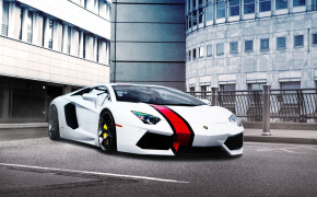 White Lamborghini Huracan Wallpaper 09939