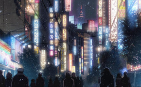 City Anime HD Desktop Wallpaper 103767