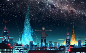 City Anime Manga Series HD Wallpaper 103779