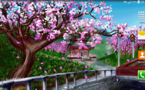 Garden Anime Romance Background HD Wallpapers 109680