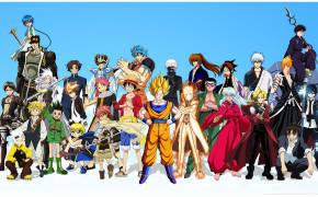 Crossover Manga Series HD Background Wallpaper 107891