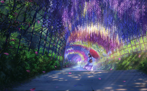 Garden Anime HD Desktop Wallpaper 109673