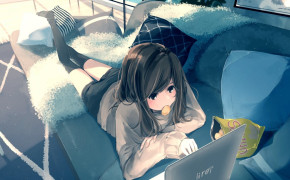 Anime Laptop Manga Series Wallpaper HD 105853