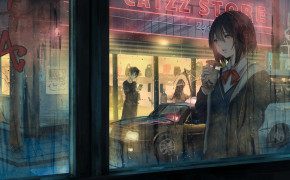 Anime Rain Manga Series Background Wallpaper 106298