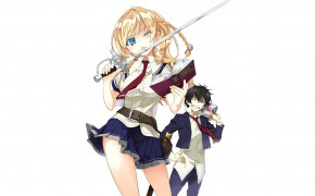 Armed Girls Machiavellism Manga Series Widescreen Wallpapers 107146
