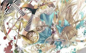 Alice In Wonderland Anime Manga Series Widescreen Wallpapers 104655