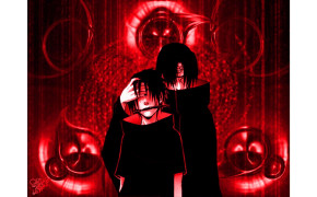Anime Red And Black Background Wallpapers 106341