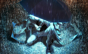 Anime Rain Manga Series HD Desktop Wallpaper 106306