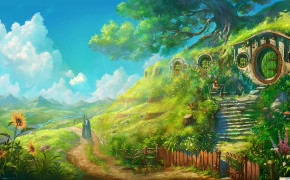 Anime Landscape Background Wallpaper 105801