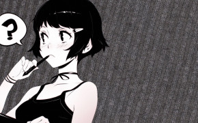 Anime Black And White HD Desktop Wallpaper 105100
