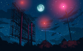 Anime Night Manga Series Background HD Wallpapers 106098