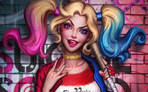 Anime Harley Quinn HD Desktop Wallpaper 105577