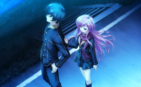 Anime Boy And Girl HD Background Wallpaper 105126