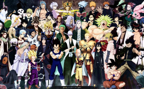 Anime Crossover Manga Series Wallpaper HD 105290
