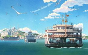 Anime Landscape Manga Series HD Background Wallpaper 105819