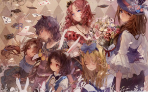 Alice In Wonderland Anime HD Wallpaper 104637
