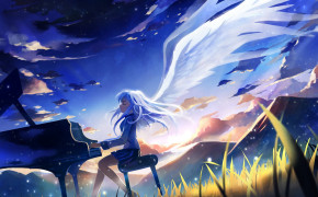 Angel Beats Action Desktop Wallpaper 104845