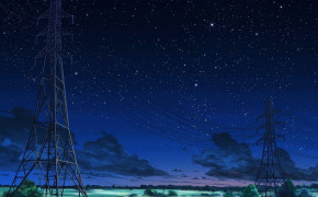 Anime Night Sky Desktop Wallpaper 106116