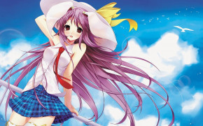 Anime Cute Girl HD Desktop Wallpaper 105345