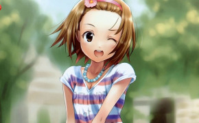 Anime Cute Girl Background Wallpaper 105340