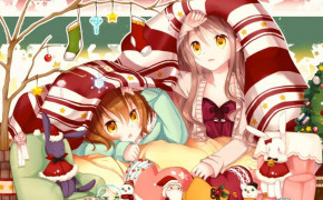 Anime Christmas Cool Background Wallpaper 102150