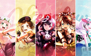 BanG Dream Girls Band Party Manga Series Background HD Wallpapers 102677
