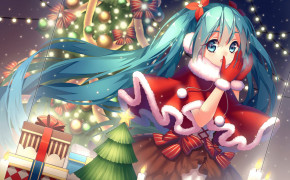 Anime Christmas Background Wallpaper 102137