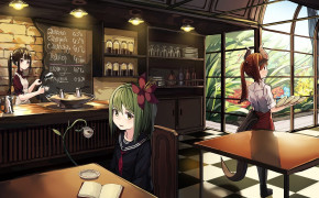 Cafe Sourire Manga Series High Definition Wallpaper 103185