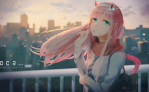 Anime Zero Two Fictional Character High Definition Wallpaper 102298
