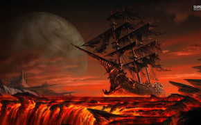Abstract Pirate Artistic Background Wallpaper 101020