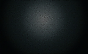 Abstract Maze Artistic Background Wallpaper 100593