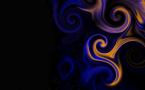 Abstract Swirl Artistic Wallpaper 101361