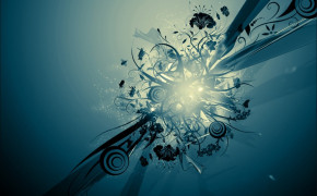 Abstract Explosion Artistic Background Wallpaper 100072