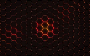 Abstract Honeycomb Artistic HD Desktop Wallpaper 100338