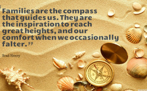 Family Are Compass Quotes Wallpaper 10592