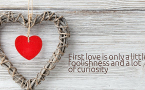 First Love Quotes Wallpaper 10609
