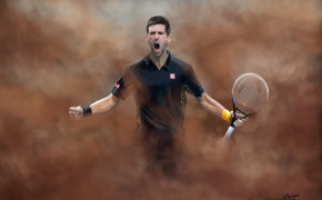Novak Djokovic Roland Garros Widescreen Wallpaper 125147