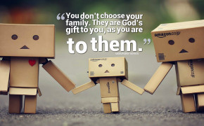 Family God Gifted Quotes Wallpaper 10593