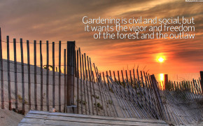 Gardening Is Civil And Social Freedom Quotes Wallpaper 10636
