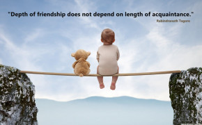 Depth Of Friendship Quotes Wallpaper 10554